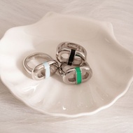 H Retro Classic Ring Pig Nose Letter Ring Simple Fashion All-Match Ring Ring Exquisite