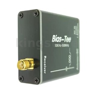 HFDYLoop Bias Tee RF DC Block 50kHz to 500MHz 5V to 12V 1A Compact Lightweight for Active Antennas