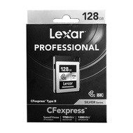 Lexar Professional 128GB CFexpress Type B Card SILVER Series (R:1750MB/s), LCXEXSL128G