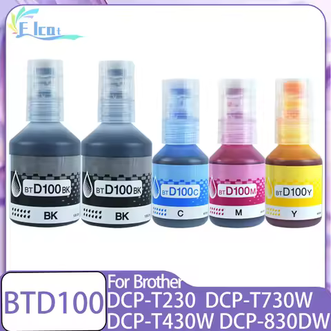 BTD100 Refill Ink For Brother BTD100 BT-D100 D100 Ink Compatible For Brother DCP-T230 DCP-T236 DCP-T