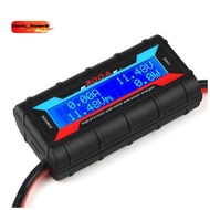 200A Aircraft Model Power Meter Currents Power Meter Battery Consumption Performance Monitor with LC