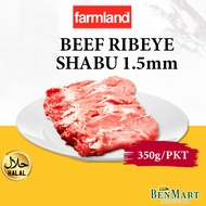 [BenMart Frozen] Farmland Brazil Ribeye Beef Shabu 350g - Halal - BBQ/Steamboat/Hotpot