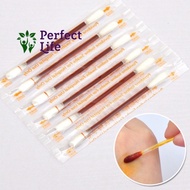 *PENANG READY STOCK* (100pcs) Disinfectant Iodine Stick Alcohol Stick 碘伏棉签 酒精棉签 Cotton Swab Iodine