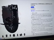 LeaperKim Oryx 電動獨輪車（只行了16k m）