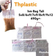 Plastic Bag Tali Bag With String（490g）5x8/6x9/7x9/8x9/9x12Plastic Bungkus HM Bag Plastik Beg Tali Ik