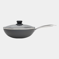 [INDUCTION] 28CM WOK/WOKPAN • SUPER B Singapore • Anodized Wok / Frying Pan / Fry pan / Kitchen