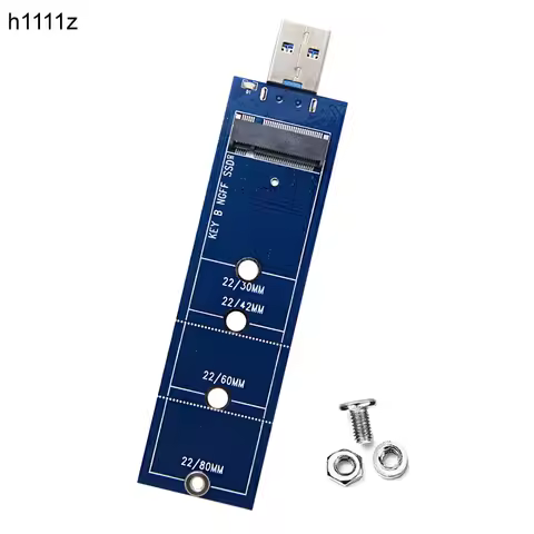 SSD M2 to USB Adapter M.2 to USB Adapter B Key M.2 SATA Protocol SSD Adapter NGFF to USB 3.0 SSD Car