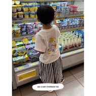 Qaochan Go-Cart Oversize Tee | Oversized Kids T-Shirt