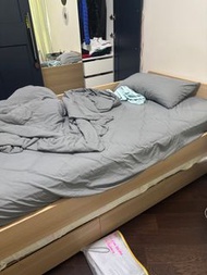 IKEA 單人床架加床墊