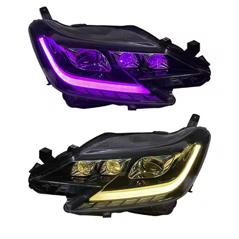 For Toyota Reiz Toyota Mark X Led Head Lamp Light 2013-2017 Front Light Upgrade RGB Style LED Headli