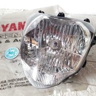 [Baru] Reflektor Headlamp Head Lamp Lampu Depan Assy Komplit Yamaha Byson Lama Old Karbu Original Or