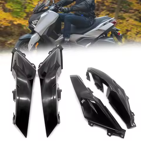 XMAX300 Motorcycle Accessories Rear Passenger Seat Side Cover Protective Shell Fairing Fit For YAMAH