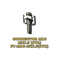 CONNECTOR M16-15X1.5 (STR) - FT-M16-15X1.5(STR)