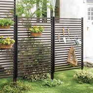 Fence Trellis Outdoor Privacy Screen Climbing Frame Garden Support Plant Climbing Lattice