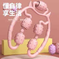 ,, > Ring-Shaped Leg Clamp Roller Leg Massager Slimmer Calf Mace Massage Roller Muscle Relaxer Stove