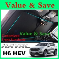 Haval H6 HEV 2025 UV Cut Custom Fit Magnet Sun Shade Magnetic Sunshade 6pcs/set Accessories Sun Shie