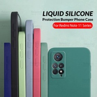 Cre Soft Case Xiaomi Mi 11T/Pro, Redmi Note 11+Redmi Note 11 Pro/Redmi Note 11 Pro 5G Liquid Silicone Slim Skin Candy Macaron (Unit)