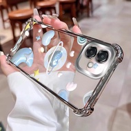 Casing hp For OPPO A3 4G A3 5G A3X 4G A3X 5G A40 4G A60 5G Case Planet & Moon 3D Silicone Case Cesin