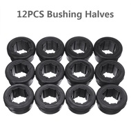 Mayitr 12pcs Replacement Bushings Halves Fit For Skunk2 EG EK DC Lower Control Arm Rear Camber  Acce
