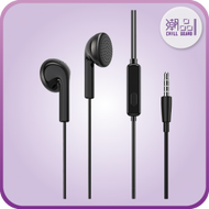 BOROFONE BM40 Sage earphones with mic 黑色 - BO-BM40-BK