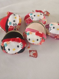 Hàng sẳn giao nhanh Ví đựng tiền Hello Kitty 10cm x 11cm nhỏ gọn xinh xắn độc đáo mới lạ.