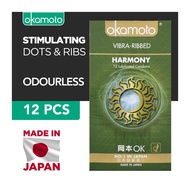 Okamoto Harmony Vibra Ribbed 12s