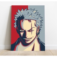 Roronoa Zoro Fictional Character Poster Wall Decoration MDF Decoration