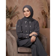 KEMEJA KATUN SUPER 77% PLUS PLUS PLUS beautiful KRINKEL COTTON theme blouse shirt pants skirt set