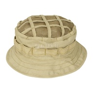 J-TECH│One Size可調式 透氣網狀漁夫帽 釣魚帽 偽裝│素色/迷彩