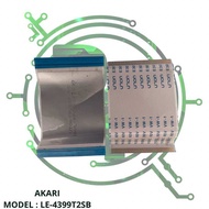 LVDS FLEKSIBLE TV LED AKARI LE4399T2SB LE 4399T2SB LE 4399T2 SB LE-4399T2SB