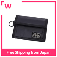 [Porter] กระเป๋าสตางค์แบบแคปซูลสีดำ06440 555