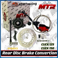 REAR DISC BRAKE CONVERTION KIT SET FOR CLICK 125 CLICK 150 XRM 125 WAVE125 SNIPER 135