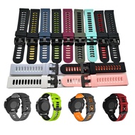 Silicone Strap For Garmin Forerunner 935 945 955 965 735XT 745 Fenix 5 6 Size (122mm x 22mm, 93mm x 22mm)