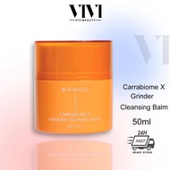 6.6 SALE🔥SUNDUK JEJU Carrabiome X Grinder Cleansing Blam Makeup Remover 50g Korean Gentle Cleanser f
