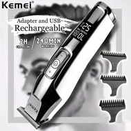 kemei hair clipper ectric trimmer hair cutting machine for ngs