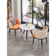 Simple Small Round Table Two0A Table and Chair Hotel One Table Combination Table and Chair Reception