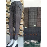 Plaid tartan Pants/Plaid Women's Pants/Plaid Baggy pant/Fabric