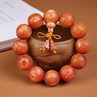 Emperor Blood Dragon Wooden Bracelet 20 Fully Transparent Northeast Agarwood Pine Mingzi Bracelet Me