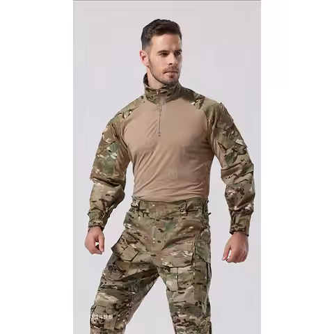 G3 Combat Shirt Multicam Crye Precision Tactical Uniform Military BDU ACU Outdoor Airsoft Shirt CP C