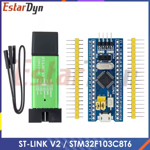 ST LINK STM32F103C8T6 ST-Link V2 Mini STM8 STM32 Simulator Download Programmer Programming