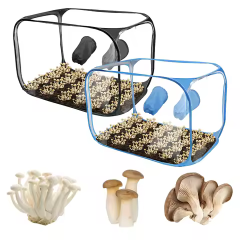 Mushroom Growing Kit Mushroom Grow Bag Mycology Fume Hood Propagation Station for Home Scientists/Mu