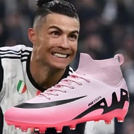 New Men Soccer Shoes Outdoor Non-slip High Ankle Training Professional Football Boots Match Drop Shi