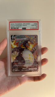 黑噴 黑色噴火龍2020 Pokemon JPN SWSH Shiny Star V Charizard VMAX #308 PSA 10 Ptcg