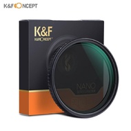 K&F CONCEPT ND2-32 Variable Neutral Density ND Filter Nano-X Coated มีขนาดให้เลือก