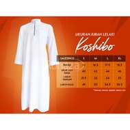 Jubah Lelaki Koshibo Umrah Haji