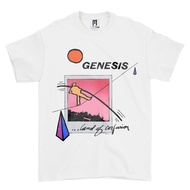 GENESIS INVISIBLE TOUCH TOUR 1986 VINTAGEkaos band | GENESIS BAND T-SHIRT | GENESIS WHITE