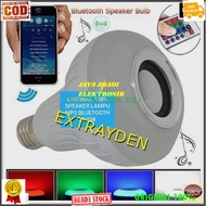 G215 ori 100% led music blub Lampu musik rumah bluetooth Bohlam speaker spk Bluetoot mini mp3 audio