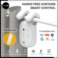 Curtain Robot Smart Control Auto Electric Motor for Curtains WIFI 3IN1 Remote Control Phone App Goog