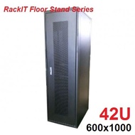 Hotdeal ( Free Shipping Klang Valley ) RackIT 19" 42U 600x1000 Floor Stand Server Rack - 19" RackIT 