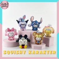 Squishy Children's Toys Sanrio Ultramen Characters Lotso Squeeze Chubby Stress Release Toys LP